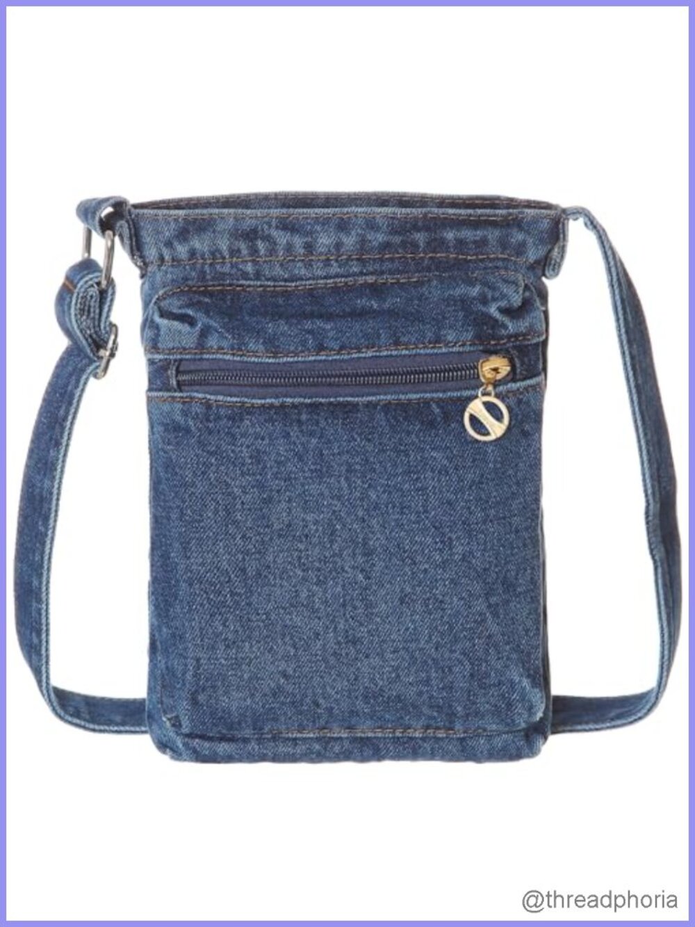 Denim Crossbody Purses Small Phone Bag for Women